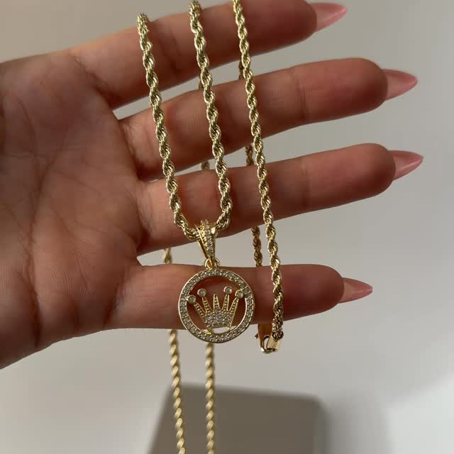 Set Royal Crown - Varëse & Byzylyk Gold